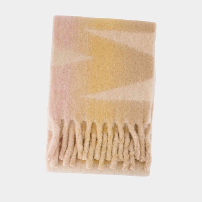 Écharpe Loliana Gb - Isabel Marant - Laine - Beige