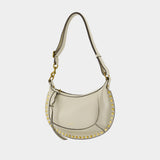Sac Porté Épaule Oskan Moon Ga - Isabel Marant - Cuir - Blanc