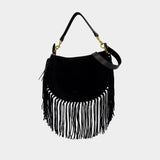 Sac À Bandoulière Oskan Soft Ga - Isabel Marant - Cuir - Noir