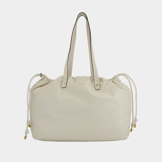 Sac Porté Épaule Silven Gb - Isabel Marant - Cuir - Blanc