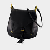 Sac À Bandoulière Anahi Gb - Isabel Marant - Cuir - Noir
