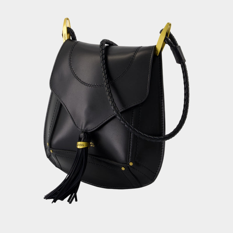 Sac À Bandoulière Anahi Gb - Isabel Marant - Cuir - Noir