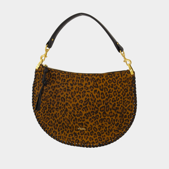 Sac À Bandoulière Oskan Soft Zip Gb - Isabel Marant - Cuir - Imprimé