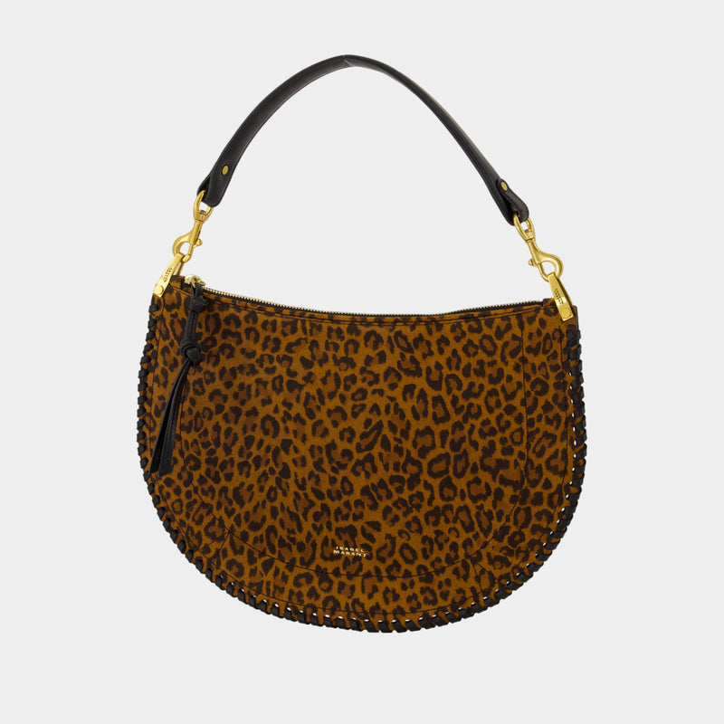 Sac À Bandoulière Oskan Soft Zip Gb - Isabel Marant - Cuir - Imprimé