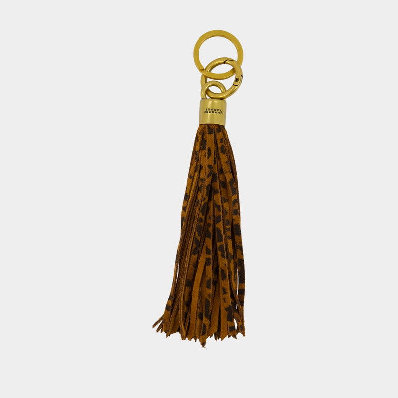 Porte-Clé Tassel Classique Gb - Isabel Marant - Cuir - Imprimé