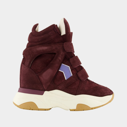 Sneakers Balskee Gb - Isabel Marant - Cuir - Violet
