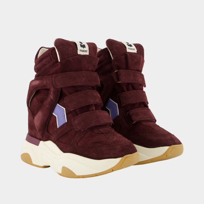 Sneakers Balskee Gb - Isabel Marant - Cuir - Violet