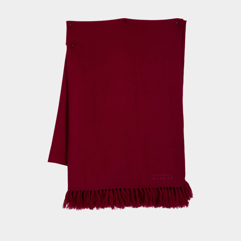 Écharpe Vilana Gb - Isabel Marant - Coton - Violet