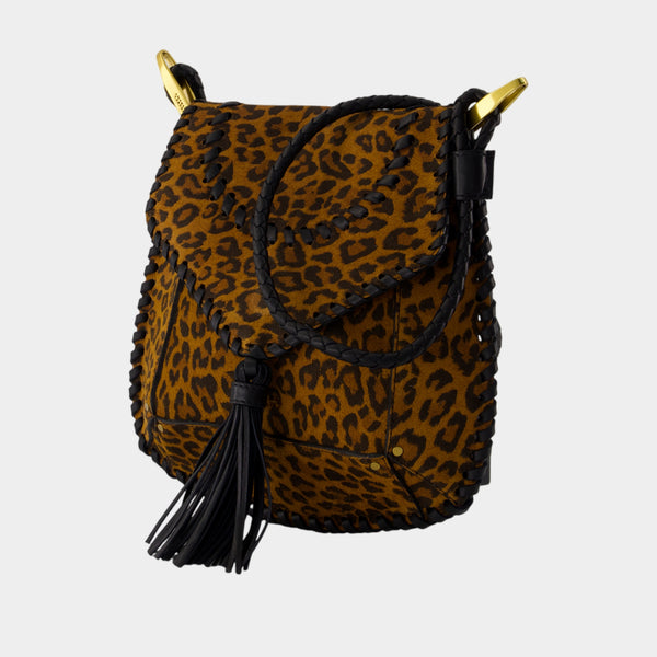 Sac À Bandoulière Anahi Ga - Isabel Marant - Cuir - Imprimé