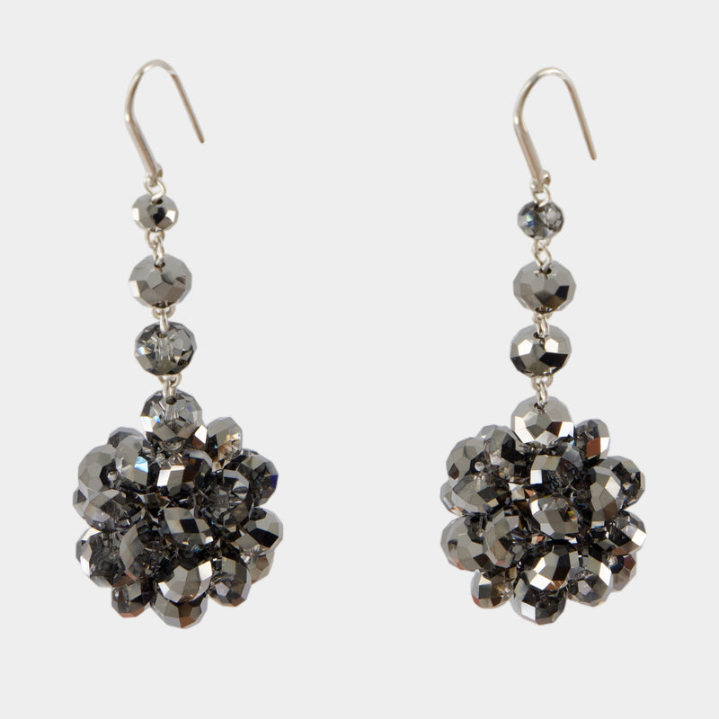 Boucles D'oreilles Pendant Ga - Isabel Marant - Métal - Noir