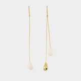 Boucles D'oreilles Asymmetric - Isabel Marant - Métal - Doré