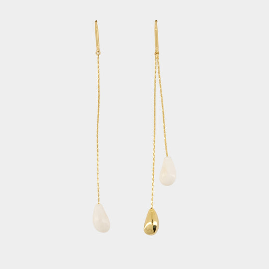 Boucles D'oreilles Asymmetric - Isabel Marant - Métal - Doré
