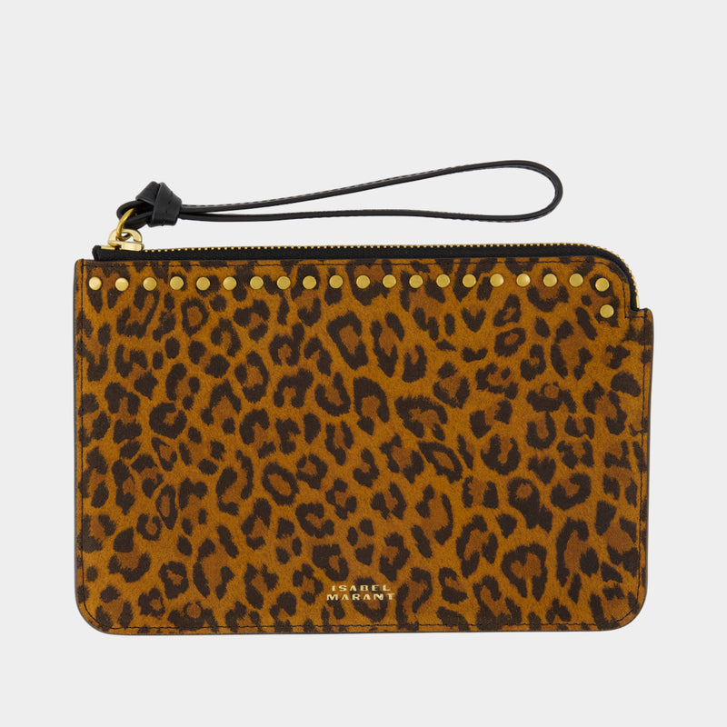 Pochette Gb - Isabel Marant - Cuir - Imprimé