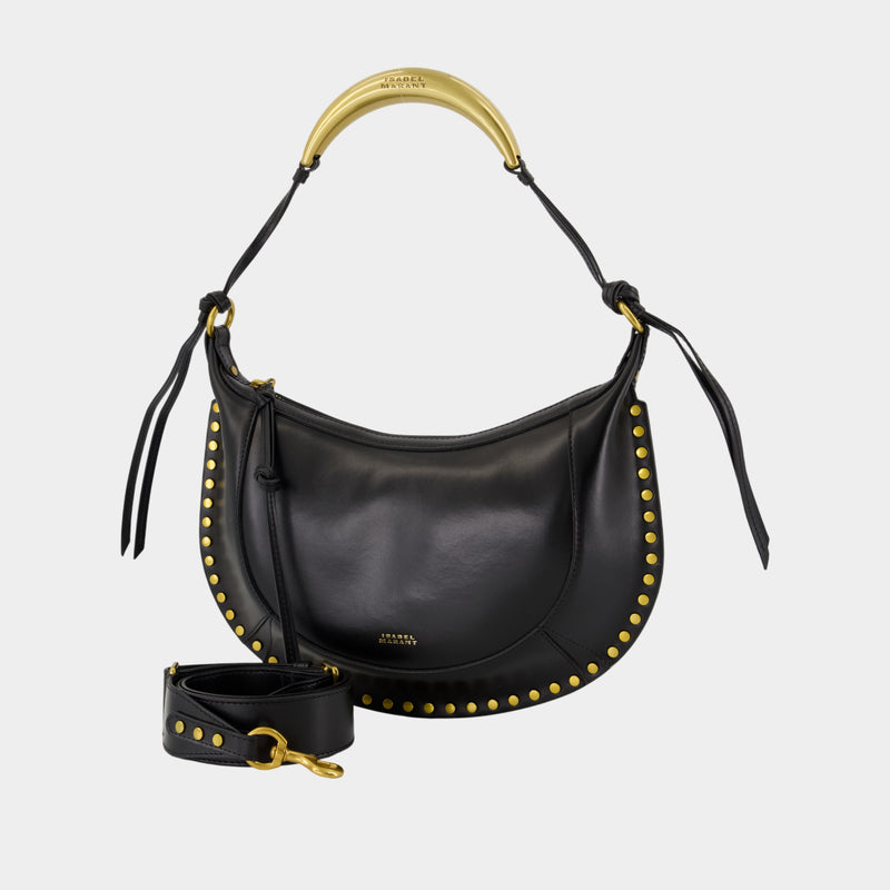 Sac À Bandoulière Naoko Gb - Isabel Marant - Cuir - Noir