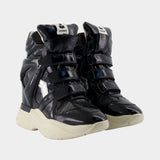 Sneakers Balskee Gf - Isabel Marant - Cuir - Noir