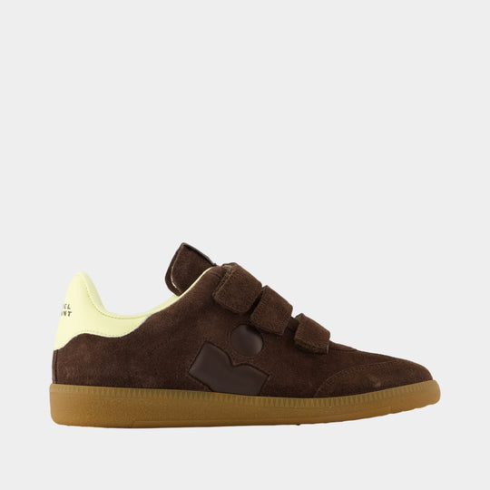Sneakers Beth Gd - Isabel Marant - Cuir - Marron