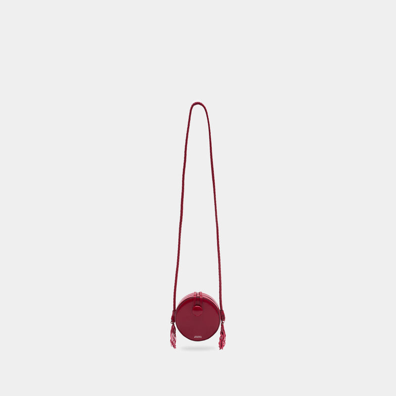Sac À Bandoulière Houna Gd - Isabel Marant - Cuir - Rouge