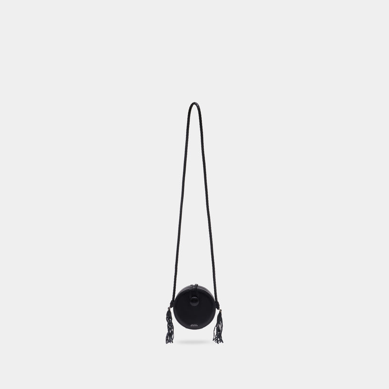 Sac À Bandoulière Houna Gd - Isabel Marant - Cuir - Noir