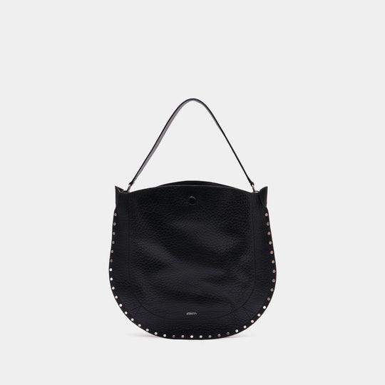 Sac Porté Épaule Oskan Gd - Isabel Marant - Cuir - Noir