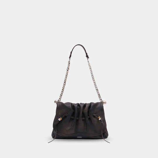 Sac Porté Épaule Bolton Pouch Gd - Isabel Marant - Cuir - Marron