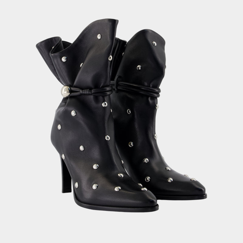 Bottines Lolya Gd - Isabel Marant - Cuir - Noir