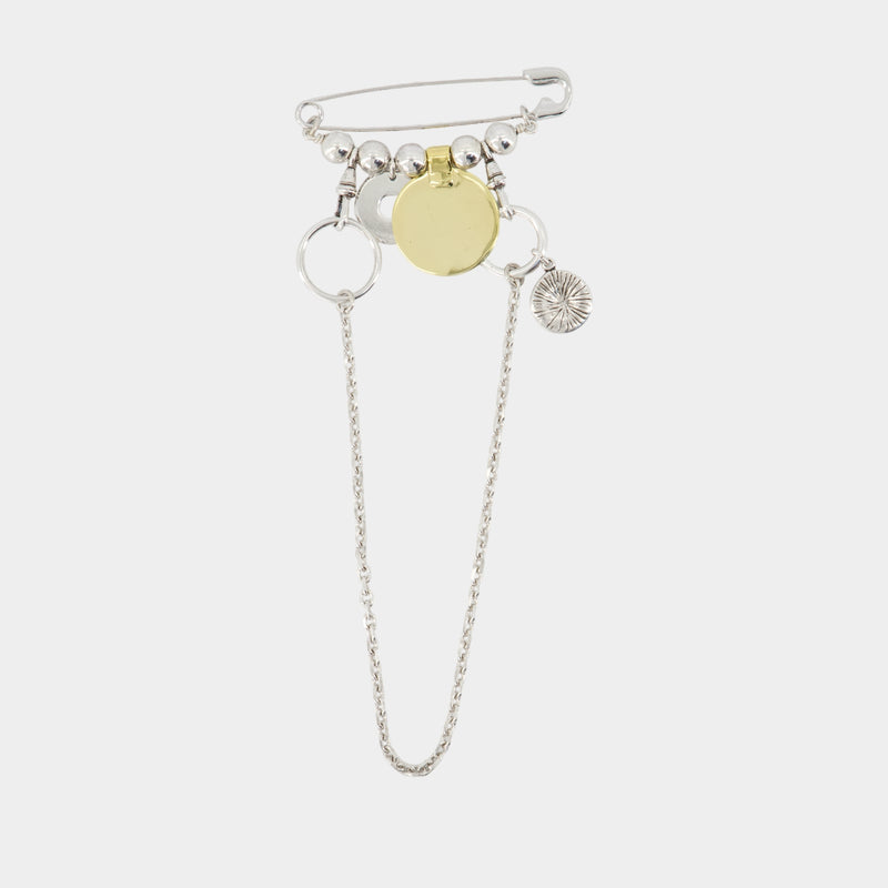 Broche Pendant Gd - Isabel Marant - Métal - Argenté