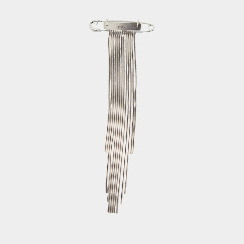 Broche Fringe Gd - Isabel Marant - Métal - Argenté
