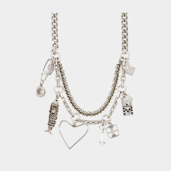 Collier Gd - Isabel Marant - Métal - Argenté