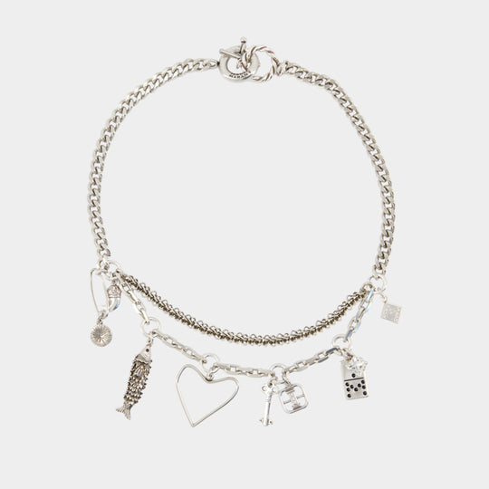 Collier Gd - Isabel Marant - Métal - Argenté