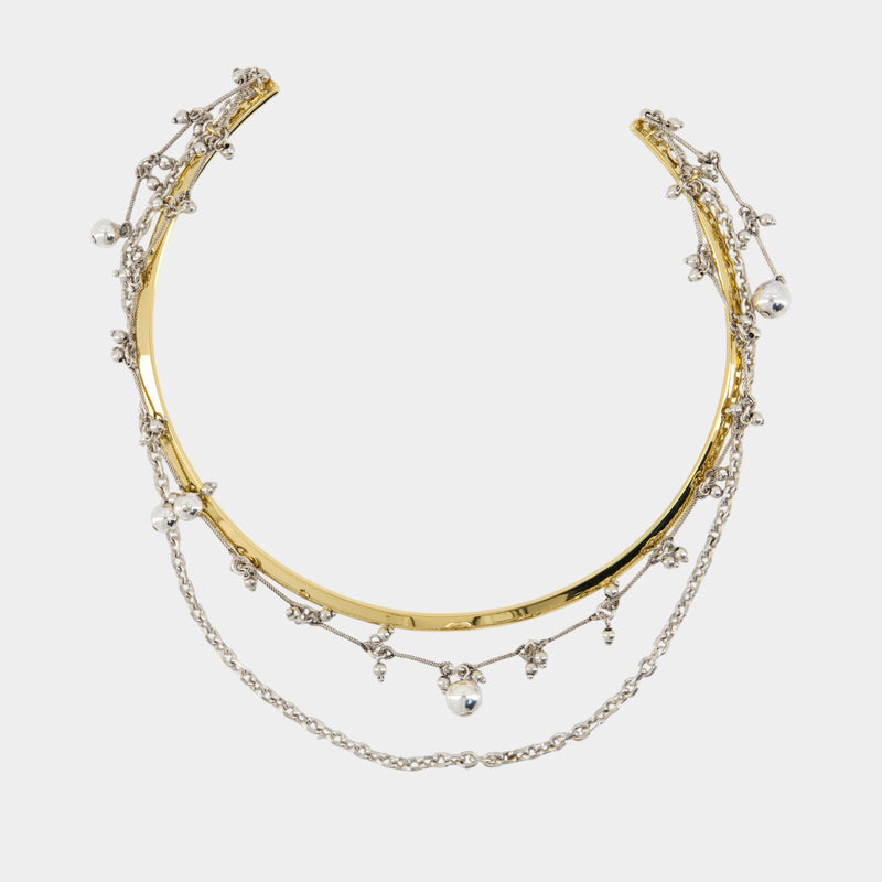 Collier Short Gd - Isabel Marant - Métal - Argenté