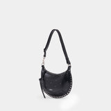 Sac À Bandoulière Oskan Moon Gd - Isabel Marant - Cuir - Noir