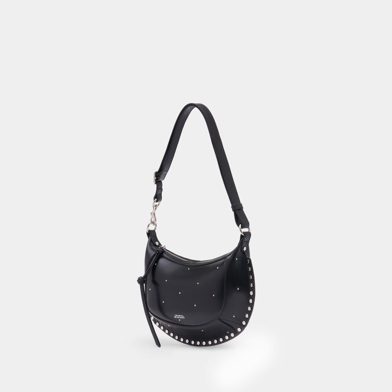 Sac À Bandoulière Oskan Moon Gd - Isabel Marant - Cuir - Noir