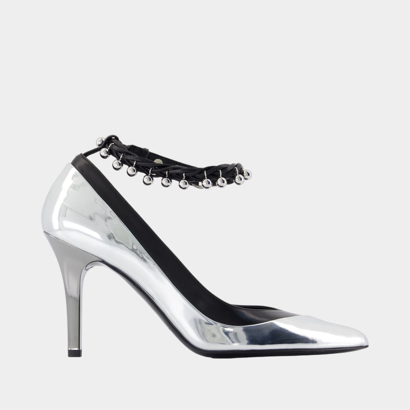 Escarpins Peleny Gd - Isabel Marant - Nylon - Argenté