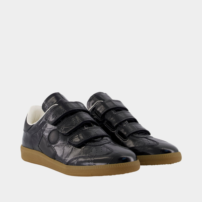 Sneakers Beth Gd - Isabel Marant - Cuir - Noir