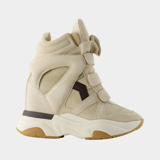 Sneakers Balskee - Isabel Marant - Cuir - Beige
