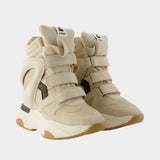 Sneakers Balskee - Isabel Marant - Cuir - Beige