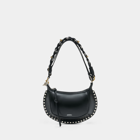 Sac À Bandoulière Oskan Moon Gd - Isabel Marant - Cuir - Noir