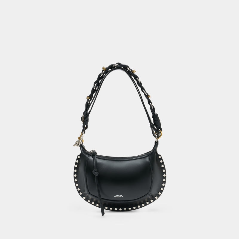 Sac À Bandoulière Oskan Moon Gd - Isabel Marant - Cuir - Noir