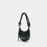 Sac À Bandoulière Oskan Moon Gd - Isabel Marant - Cuir - Noir