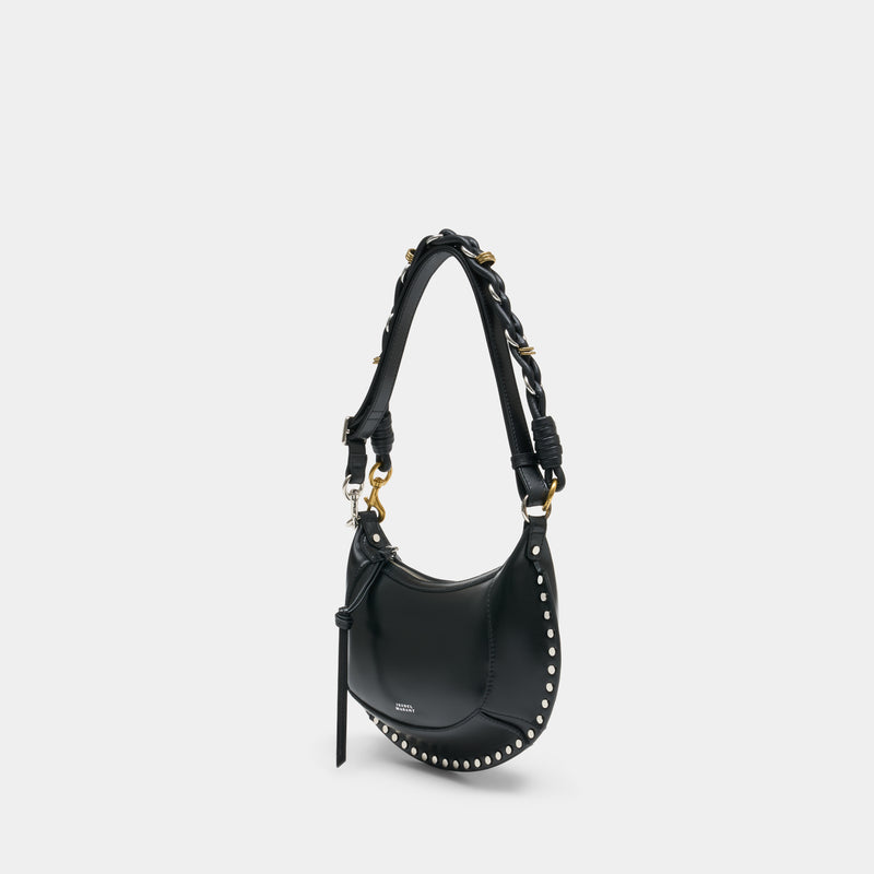 Sac À Bandoulière Oskan Moon Gd - Isabel Marant - Cuir - Noir