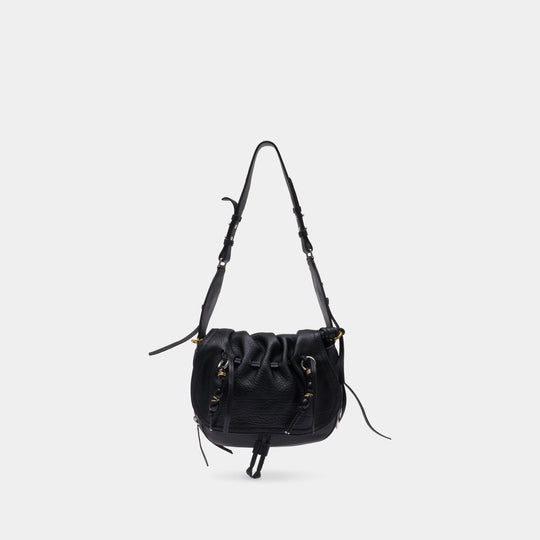 Sac À Bandoulière Bolton Gd - Isabel Marant - Cuir - Noir