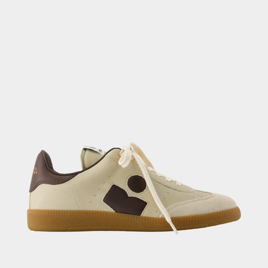 Sneakers Bryce Gd - Isabel Marant - Cuir - Beige