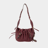 Sac À Bandoulière Bolton - Isabel Marant - Cuir - Bordeaux