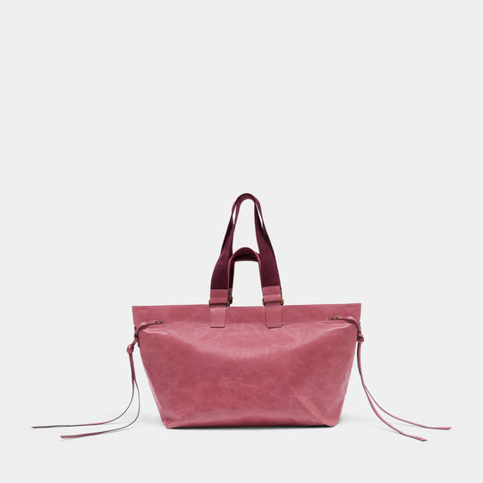 Cabas Wardy Gz - Isabel Marant - Cuir - Rose