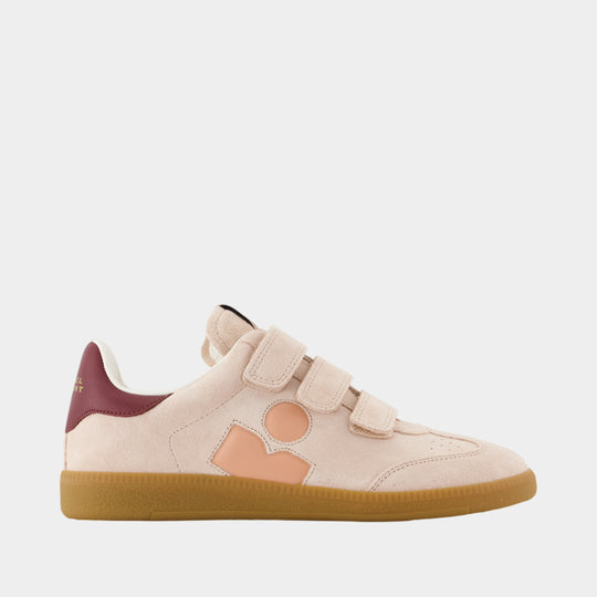 Sneakers Beth - Isabel Marant - Cuir - Rose