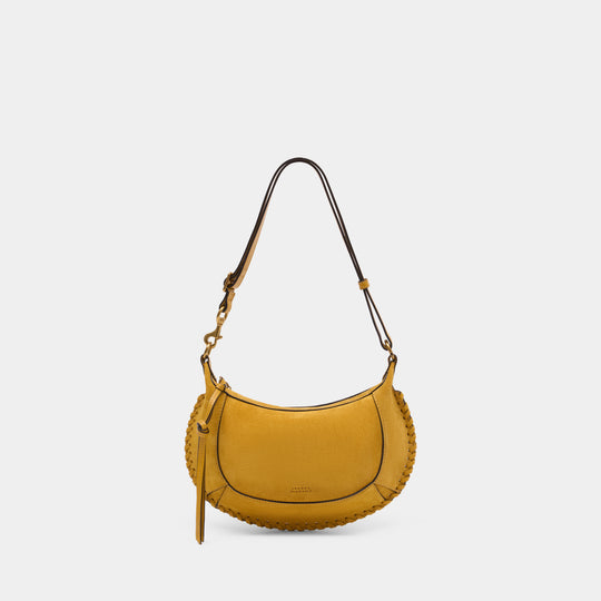 Sac Porté Épaule Oskan Moon Ga - Isabel Marant - Cuir - Jaune