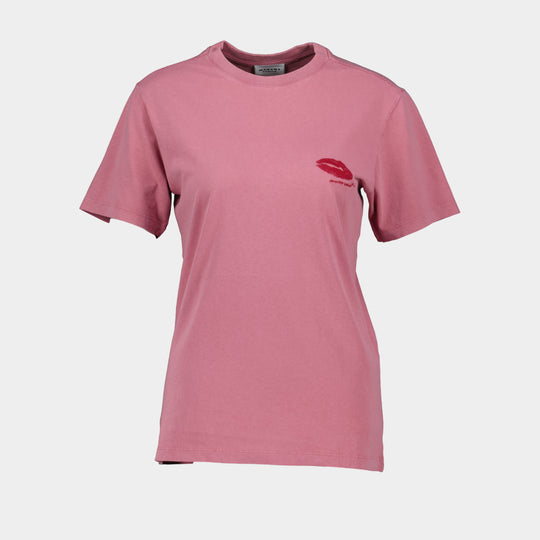 T-Shirt Zewel Gb - Isabel Marant - Coton - Rose