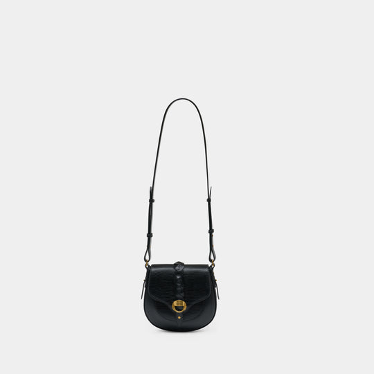 Sac Porté Épaule Altay Small Ga - Isabel Marant - Cuir - Noir