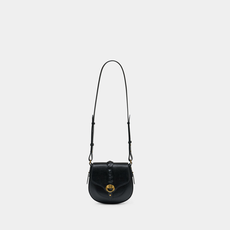 Sac Porté Épaule Altay Small Ga - Isabel Marant - Cuir - Noir