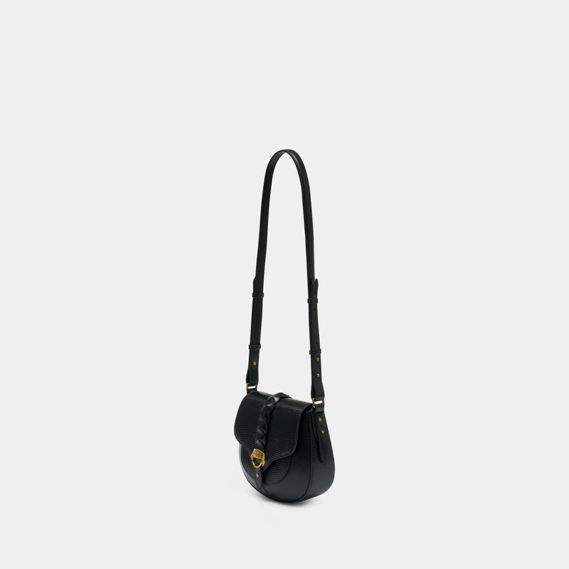 Sac Porté Épaule Altay Small Ga - Isabel Marant - Cuir - Noir